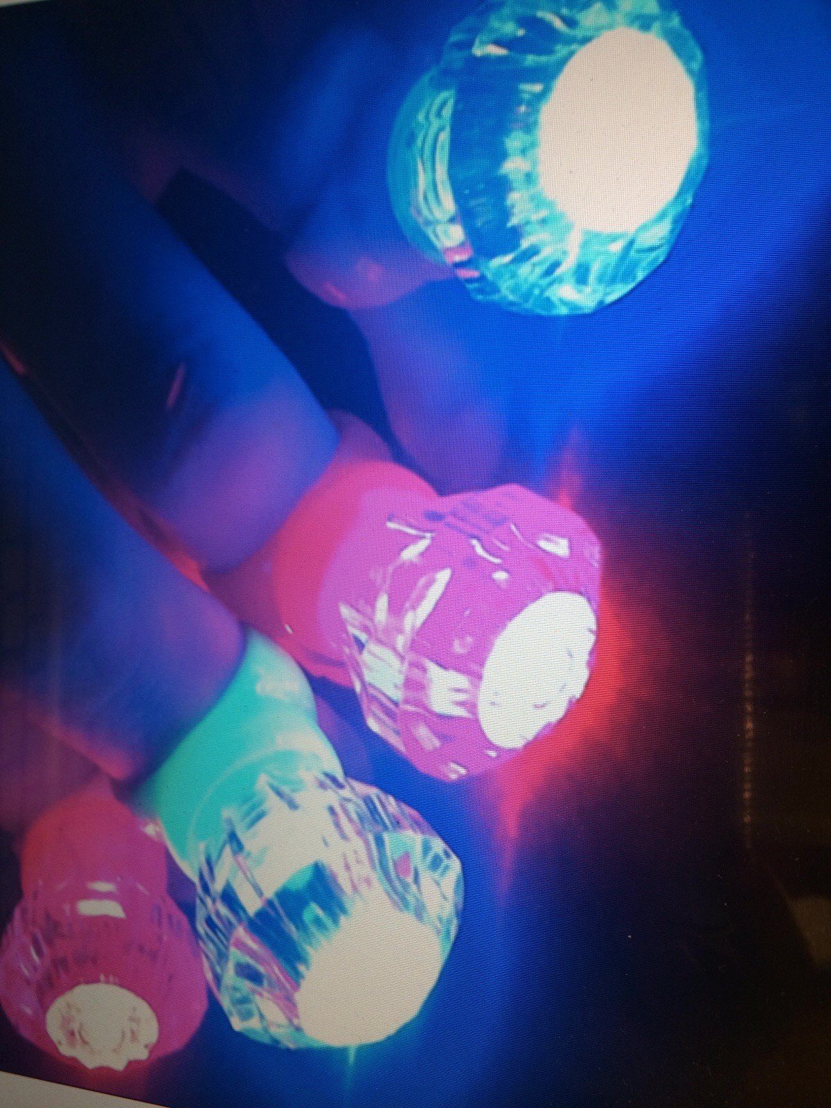 FuncartLed Diamond Bling Rings - Assorted- 1 Piece per Pack