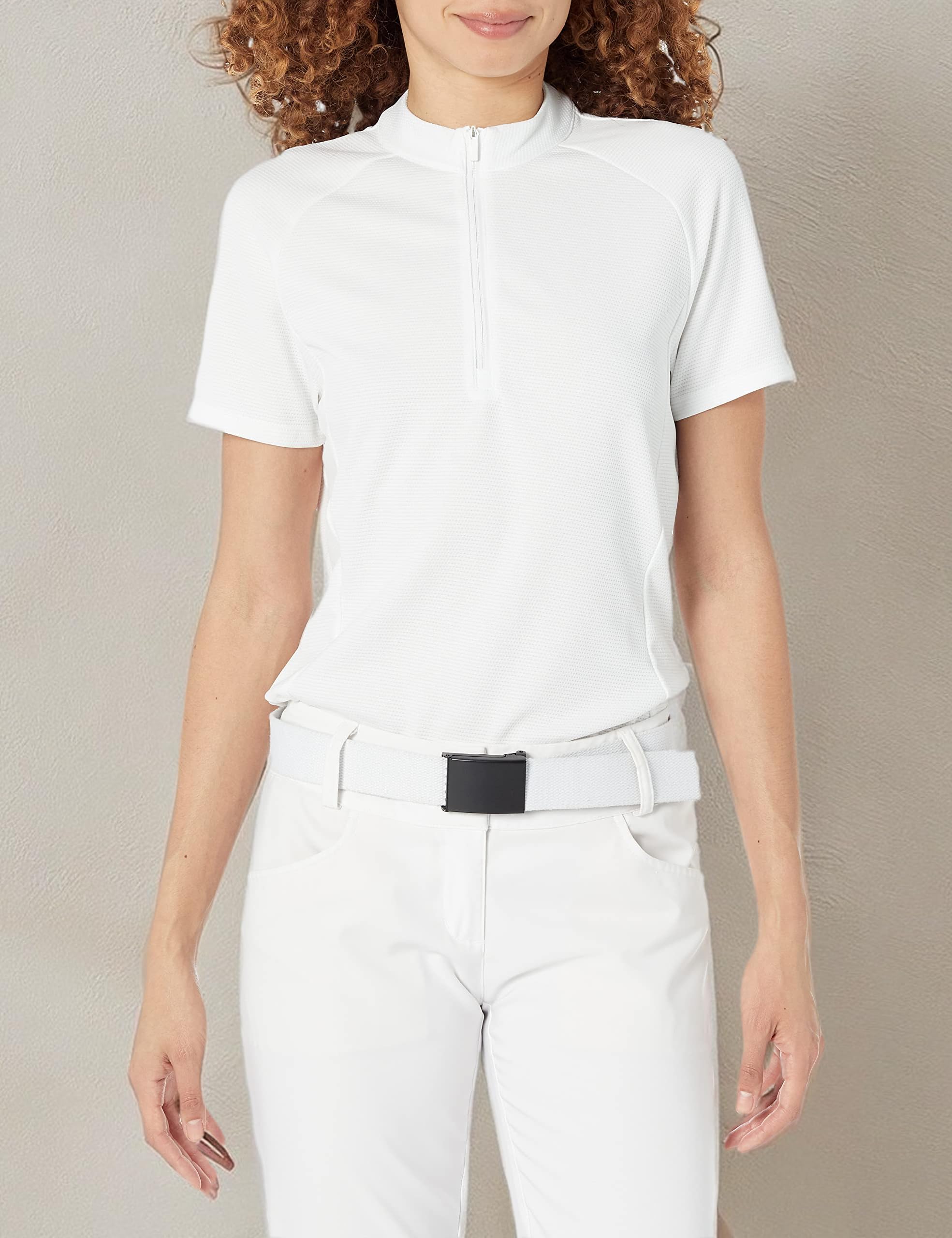adidas Koszula golfowa Kobiety Textured Golf Polo Shirt