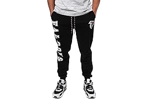 Ultra Game NFL Men's Active Super Soft Fleece Game Day Jogger Sweatpants