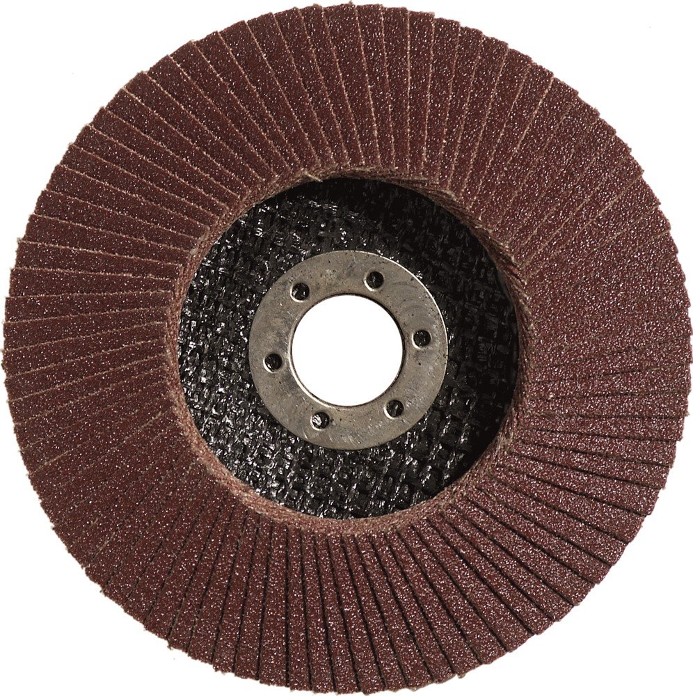 Bosch - 115 mm 120 Kum Standard Seri AlOX Flap Disk, Gri