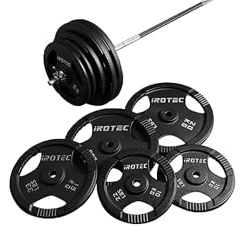 Amazon | IROTEC（アイロテック）アイアンバーベル160KGセット
