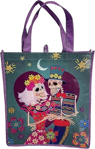 Miniatura 4 de Dia De Los Muertos (Día de los Muertos) Bolsa de mano reutilizable grande coleccionable