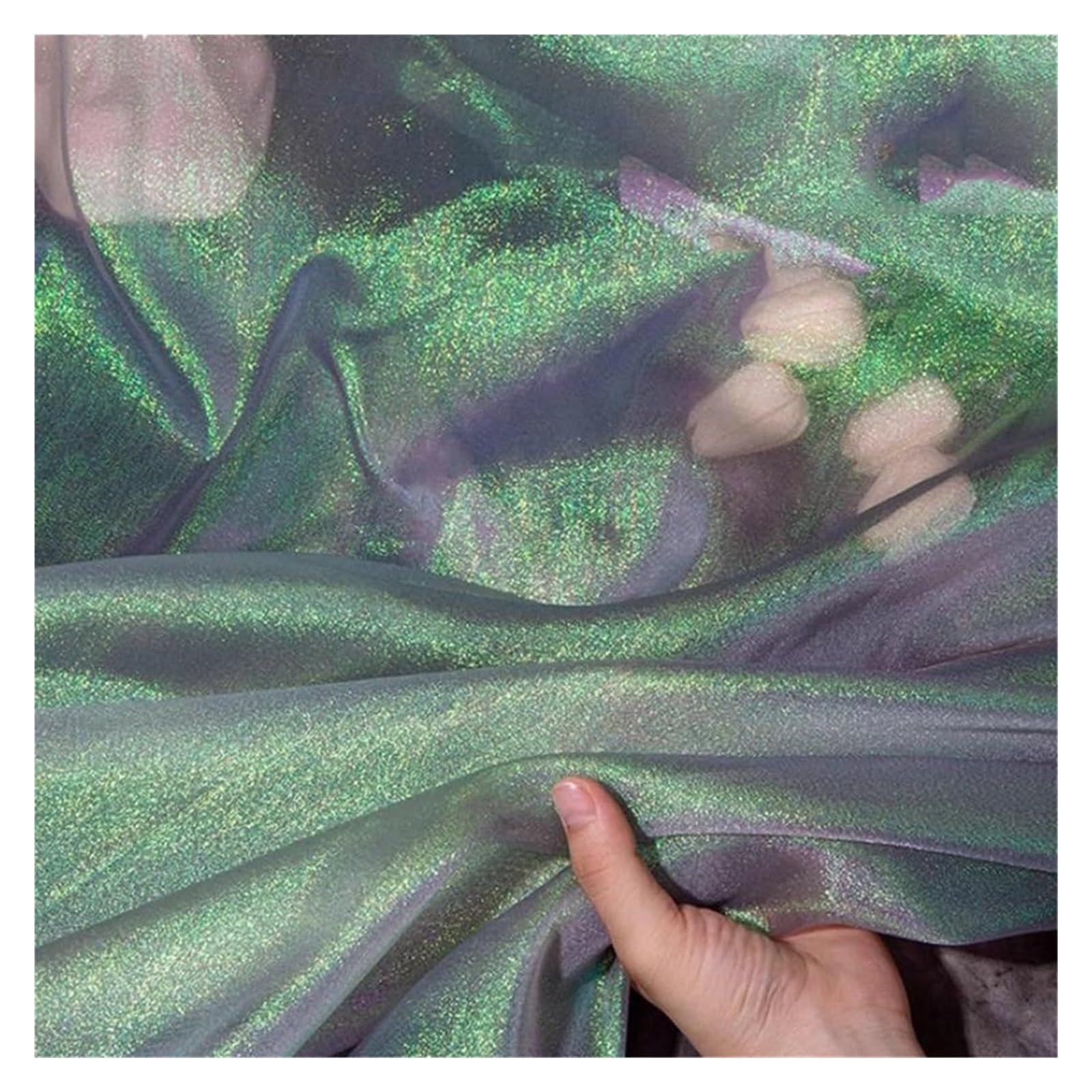 Organza Fabric， Organza Fabric for Sewing, Multicolor, 150cm x 100cm(10)
