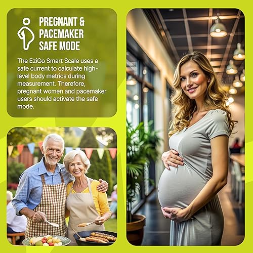 Miniatura 7 de Báscula profesional inteligente de 25 métricas para peso corporal con IMC, grasa corporal, masa muscular, báscula digital de composición de peso