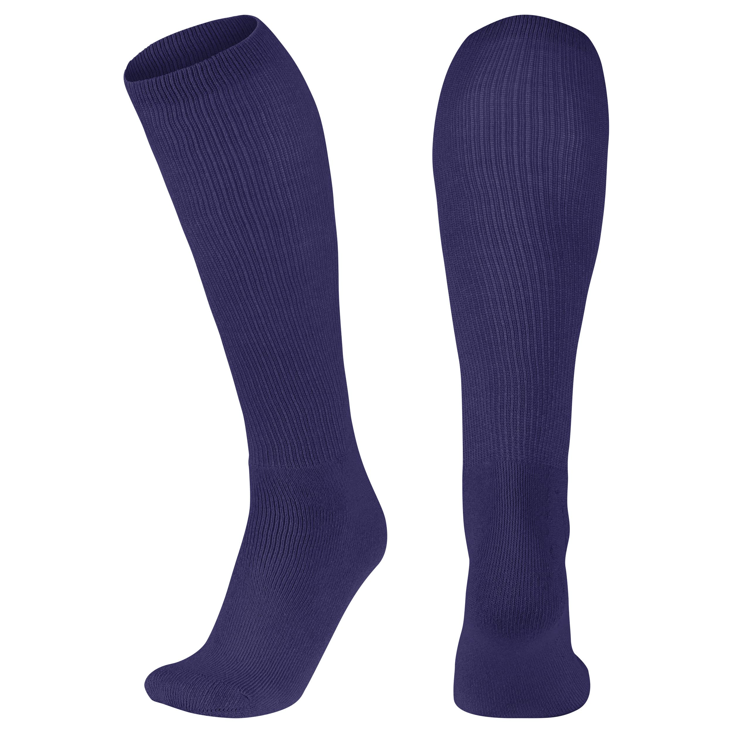 Champro Multi-Sport Socks, Single Pair, Adult Medium, Purple