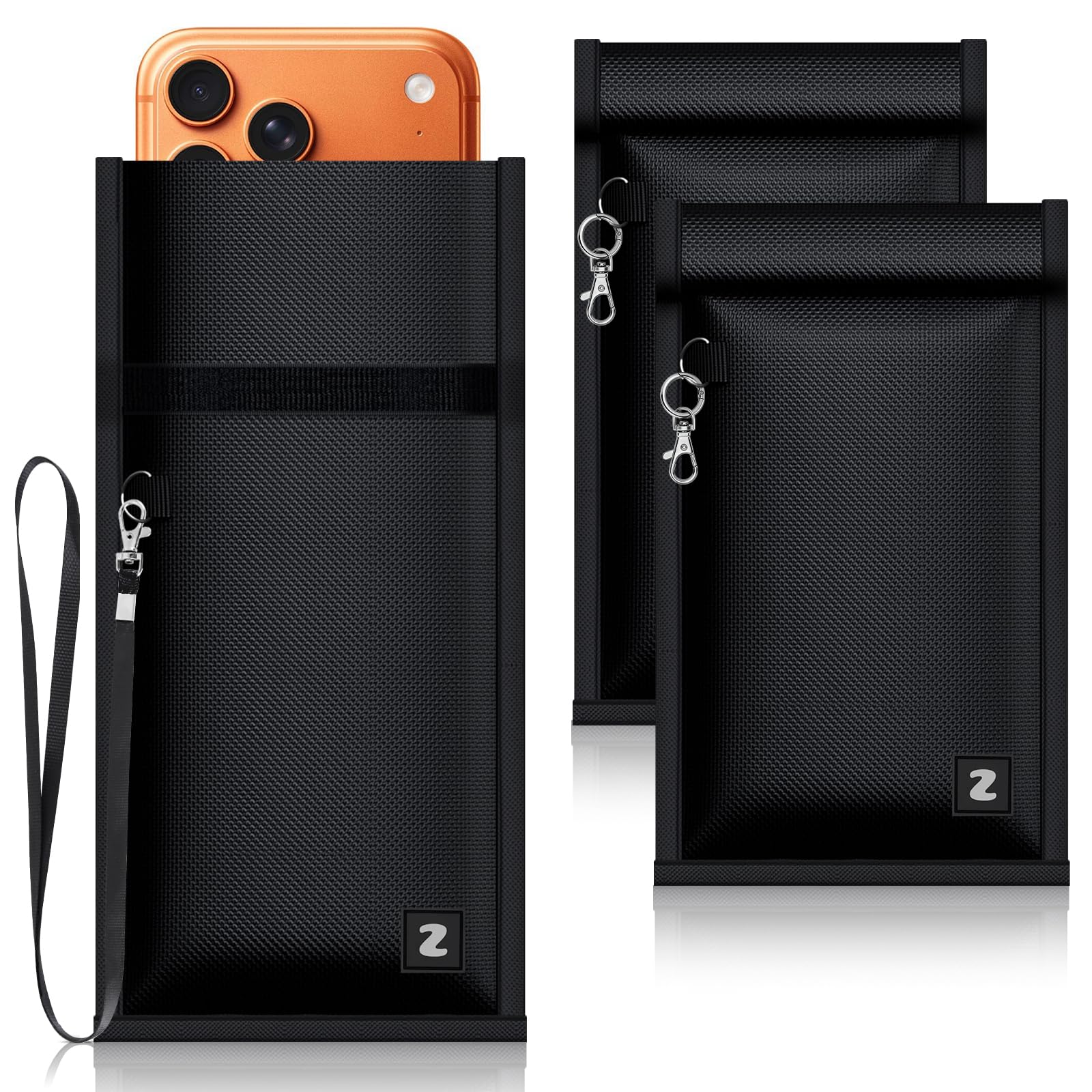 ZapEnergi pouches with belt clip, 2-pack