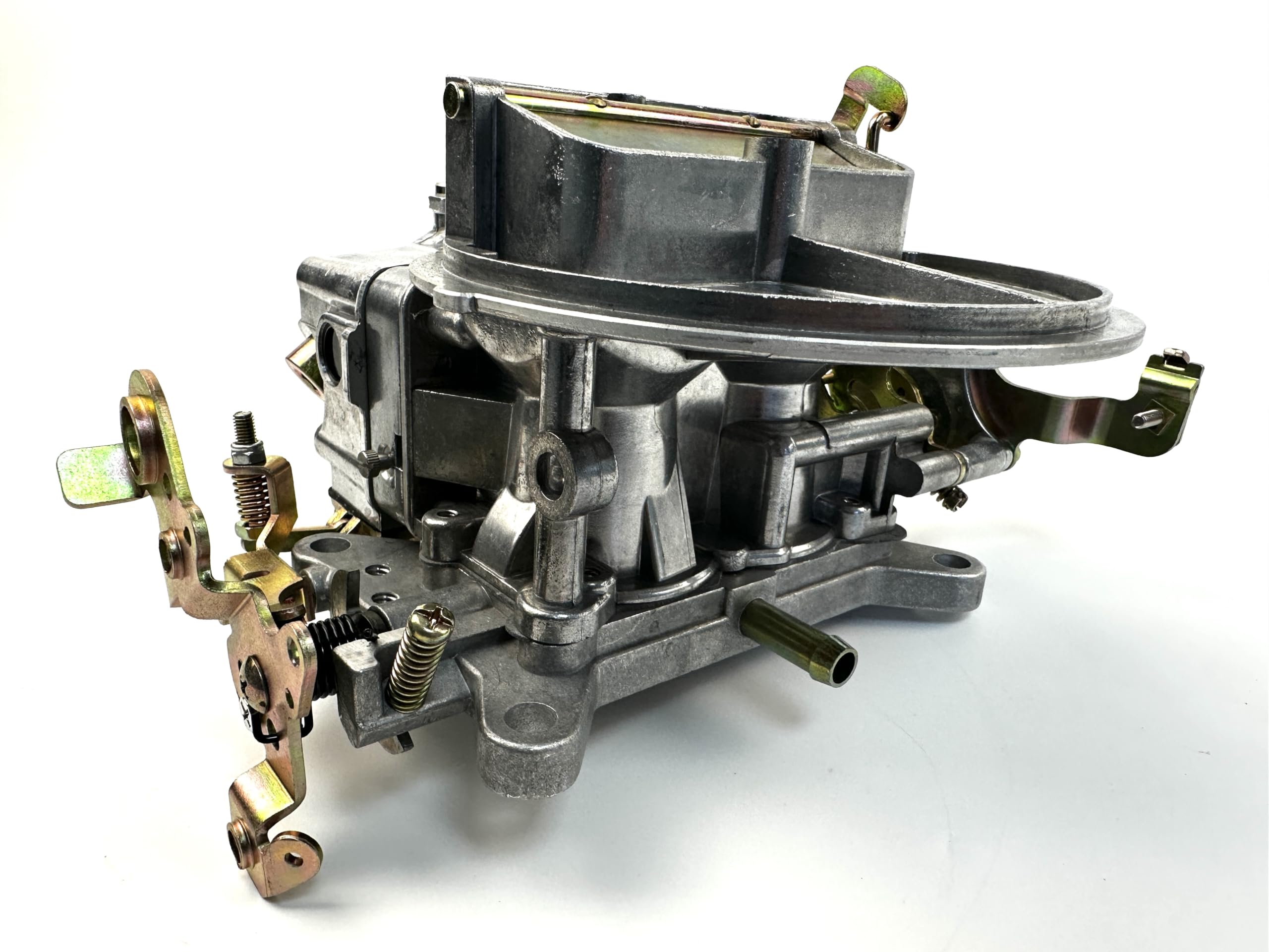 Amazon | 2バレルキャブレター350CFMマニュアルチョークシルバー