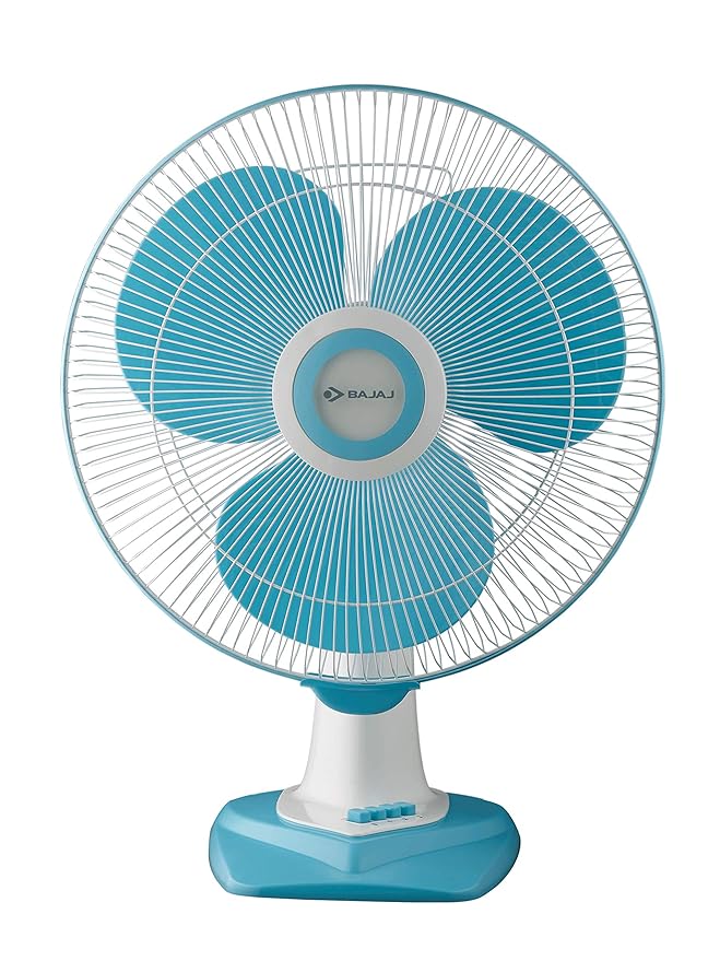 Bajaj AIRSTREAM 60 W 400 MM TABLE FAN, FULL COPPER MOTOR, BLUE, medium at Rs. 1799