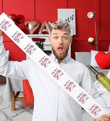 Miniatura 6 de Printed TP You're Boo-ful - Papel higiénico impreso, divertido rollo de papel higiénico para San Valentín, decoración de baño, regalo romántico para