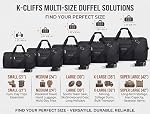 Heavy Duty Square Cargo Duffel Large Gym Bag 30 inch Big Equipment Gear Bag Sport Duffel Travel Bag Rack Ball Bag