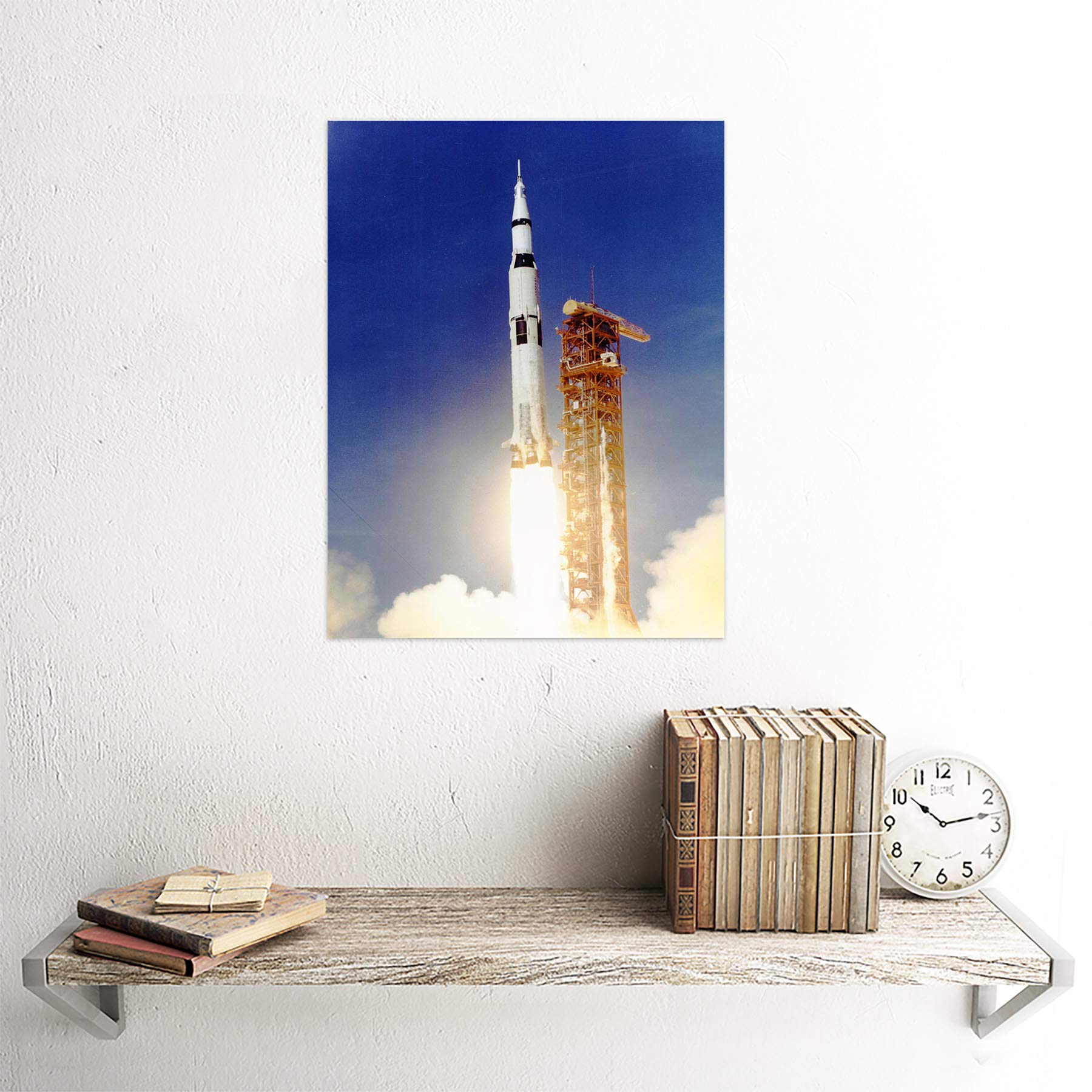 Amazon.com: Wee Blue Coo Space Apollo 11 Launch Saturn V Rocket