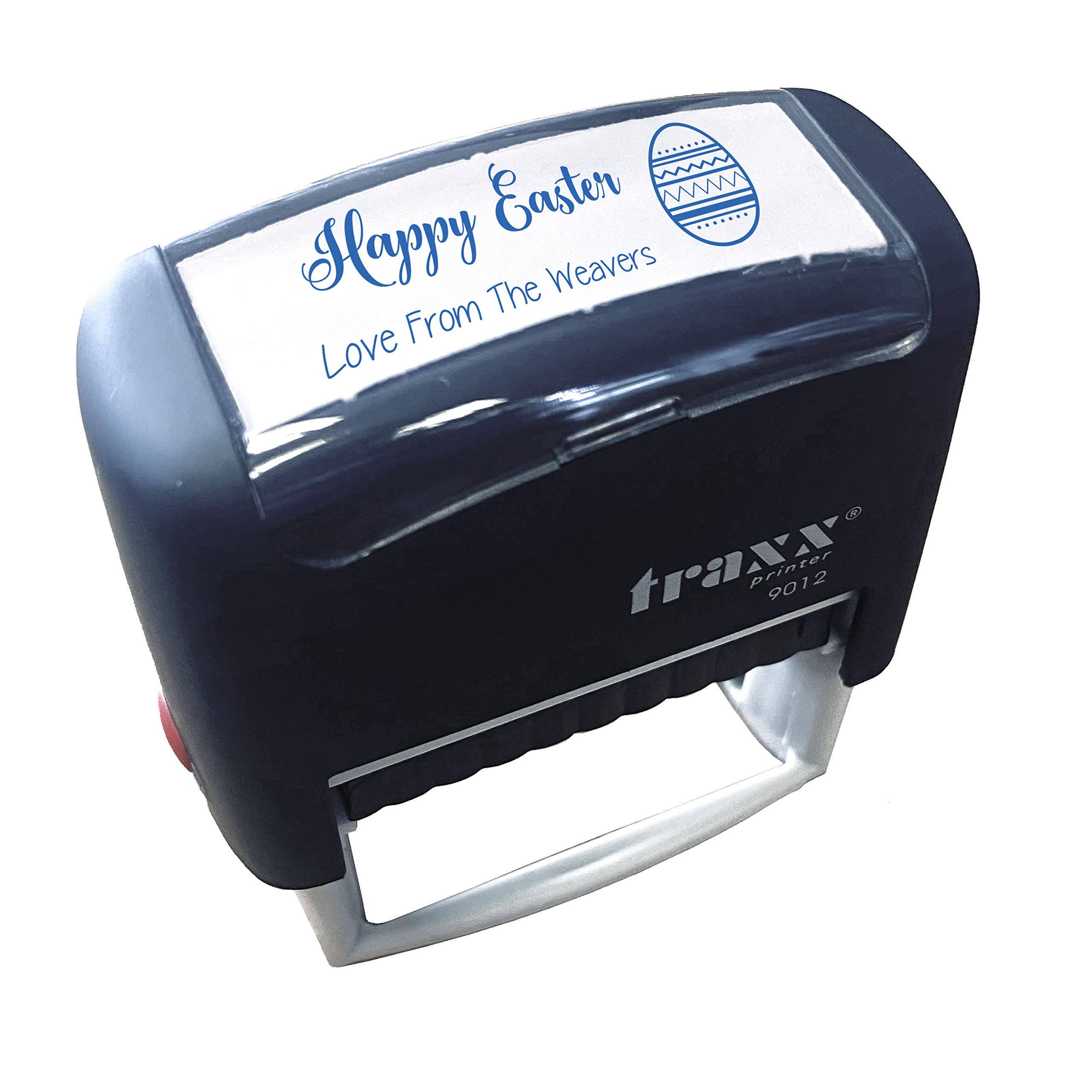 Traxx 9012 Personalised Easter Self Inking Rubber Stamp