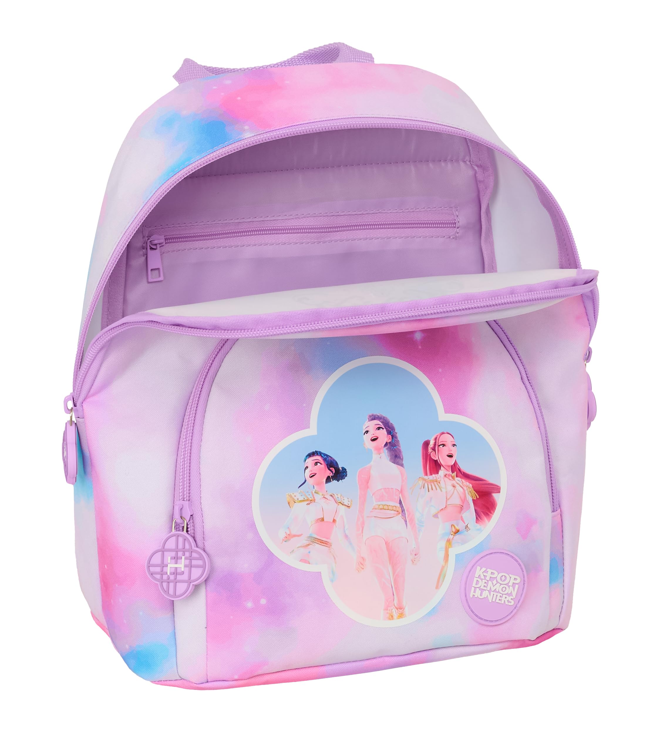 K-POP Demon Hunters - ARTIST - Mini sac à dos pour un usage quotidien, idéal pour les enfants de différents âges, confortable et polyvalent, résistance, 25 x 13 x 30 cm