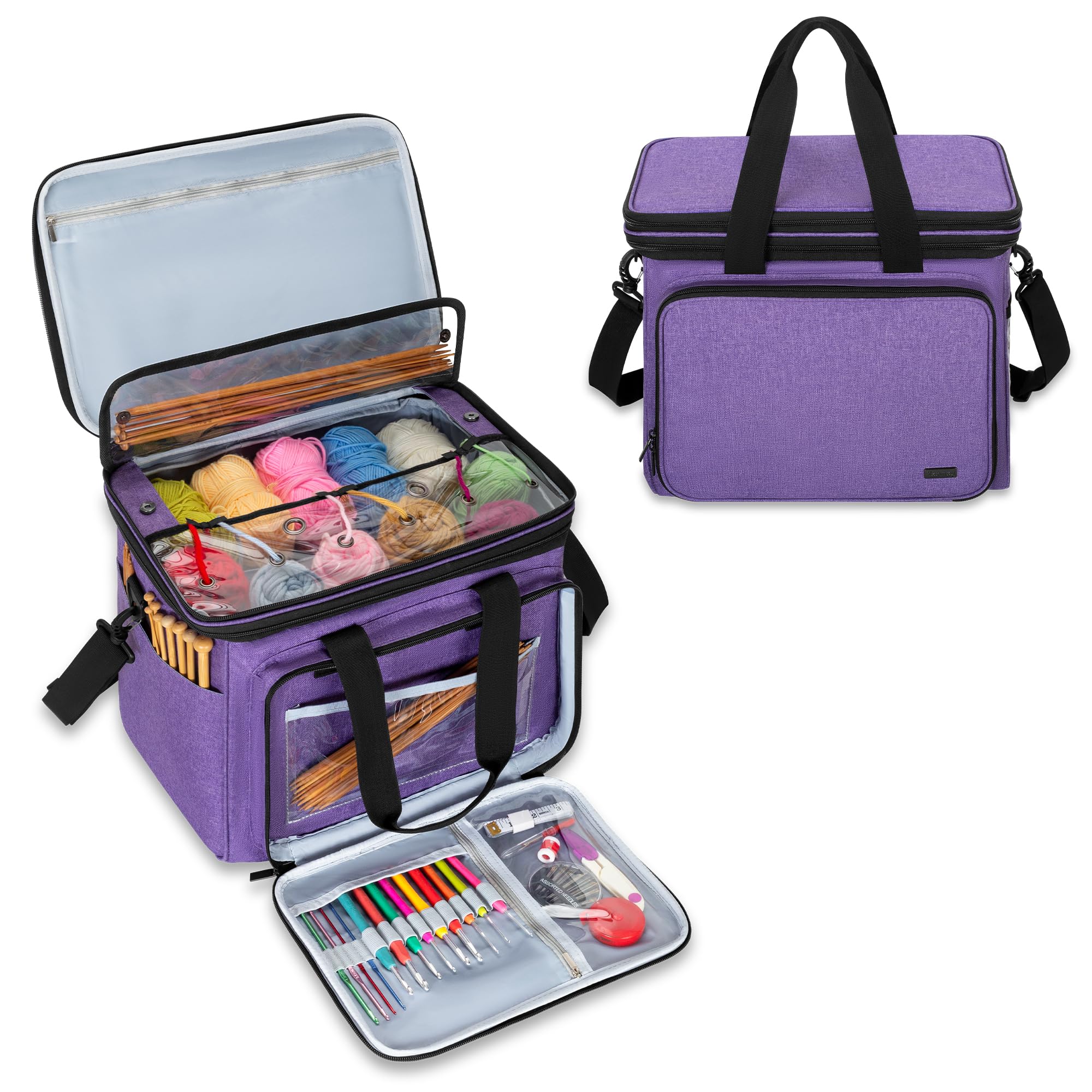 Kimona Yarn Storage Kit D'organisation D'accessoires Faits à La Main En