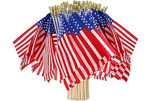 Patriotic Mini American Flags for Exterior Decor: Embrace the Outdoor Spirit