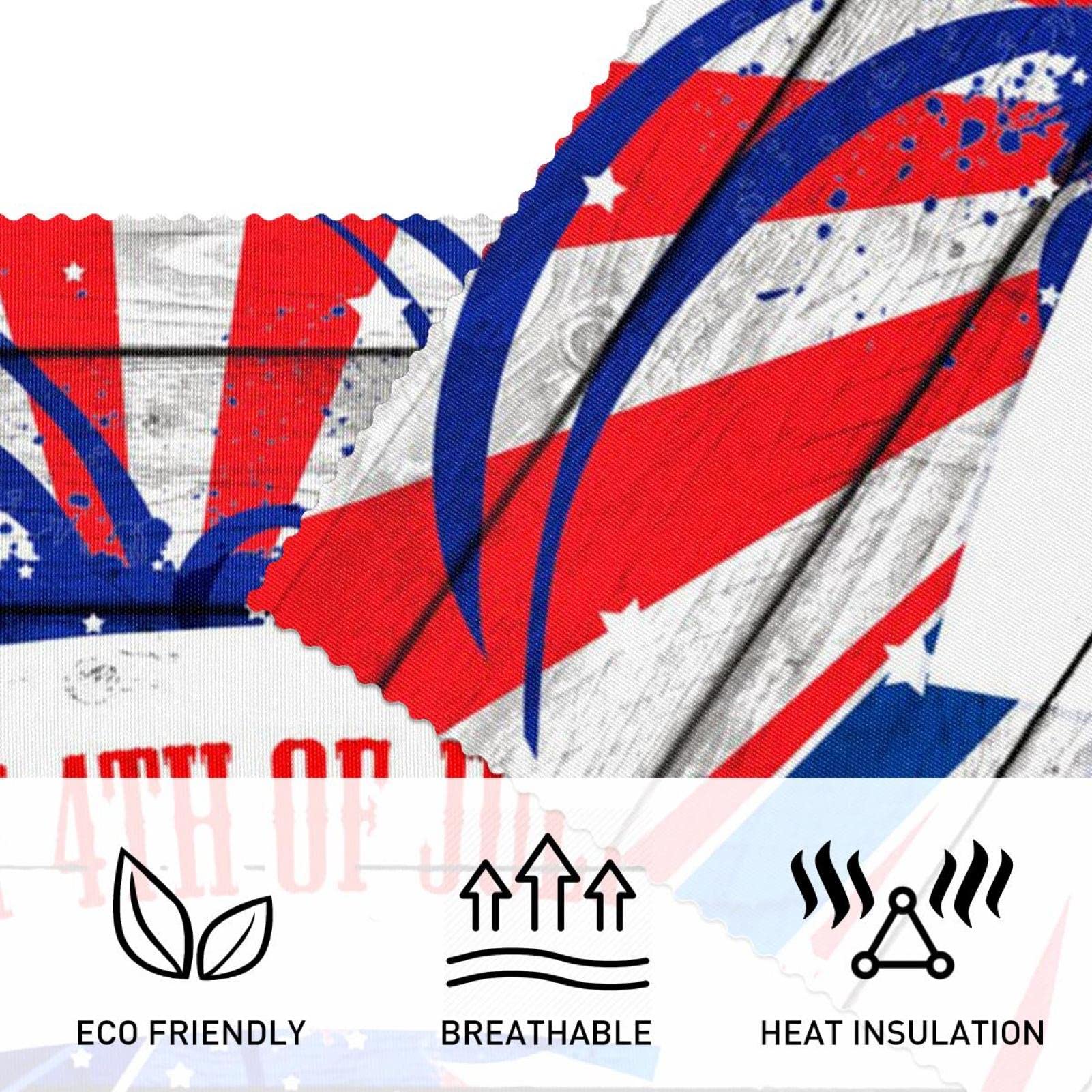 Quarto Del Manifesto Patriottico Di Festa Dell'indipendenza Di Luglio Illustrazione Vettoriale
