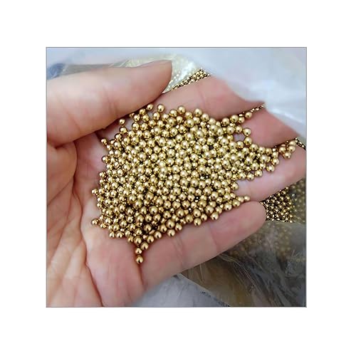 Miniatura 4 de 120 bolas de rodamiento de latón macizo de precisión imperial de 18 pulgadas (0.125 in), bola de latón imperial