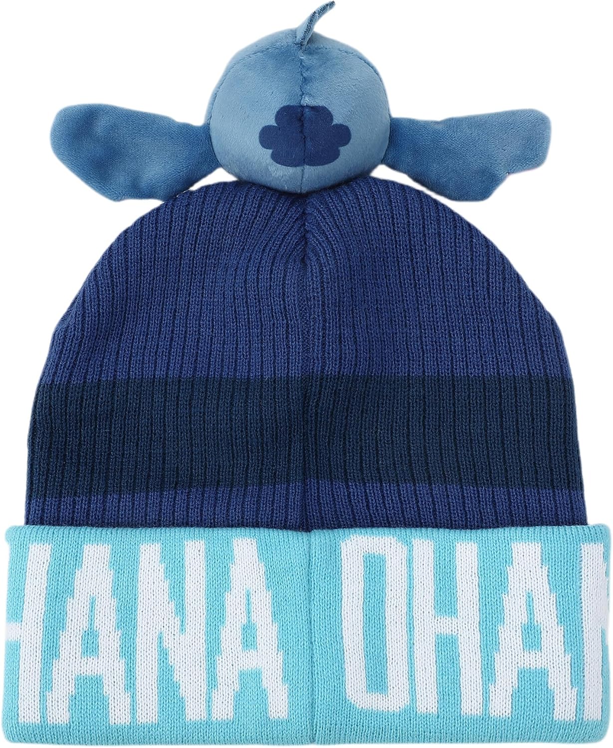 Disney Stitch Ohana Cuff Beanie with Plush Character Pom - Image 2