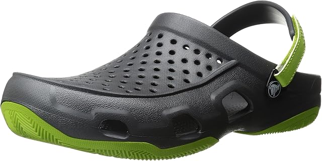 Crocs Męskie chodaki Swiftwater na pokładzie, średni