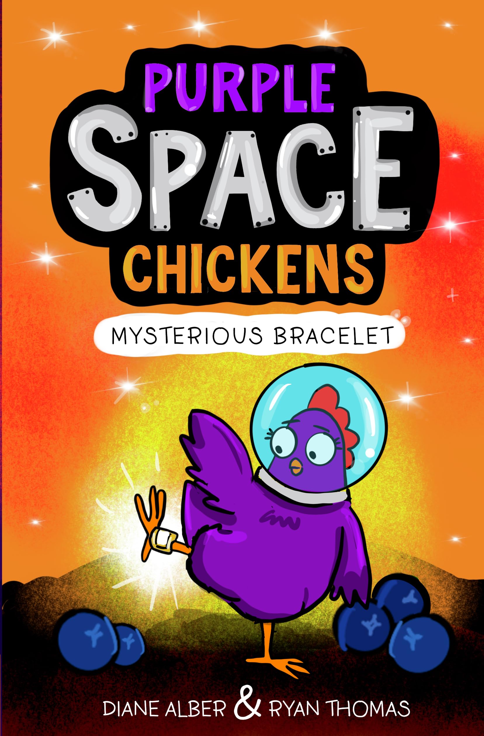 Purple Space Chickens: Mysterious Bracelet (Purple Space Chickens: Dyslexia-Friendly Chapter Books for Kids Ages 6-9 Book 3)