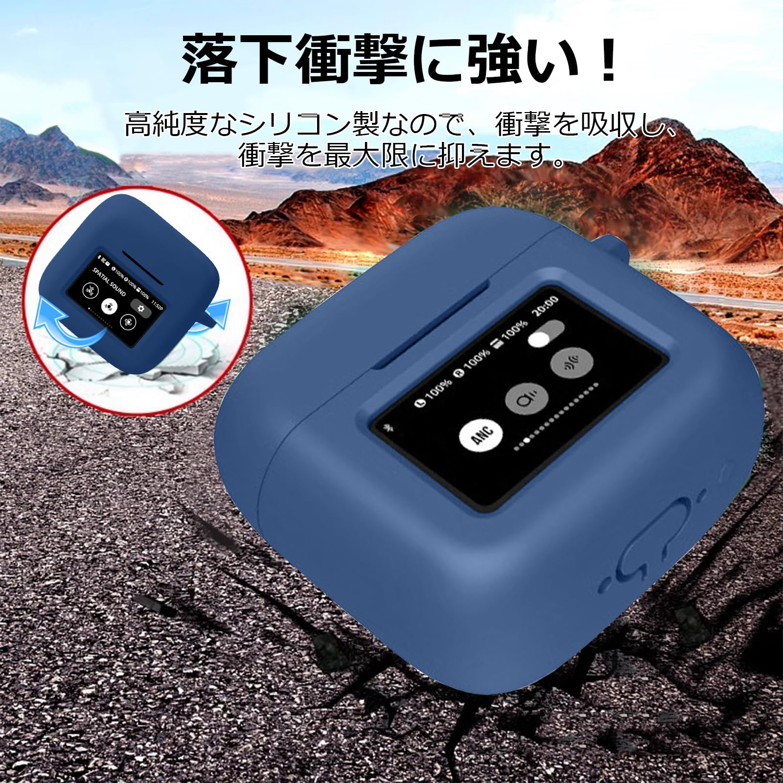 Amazon | ZIZUCHLE For JBL TOUR PRO 3ケースカバー 【JBL TOUR PRO 3
