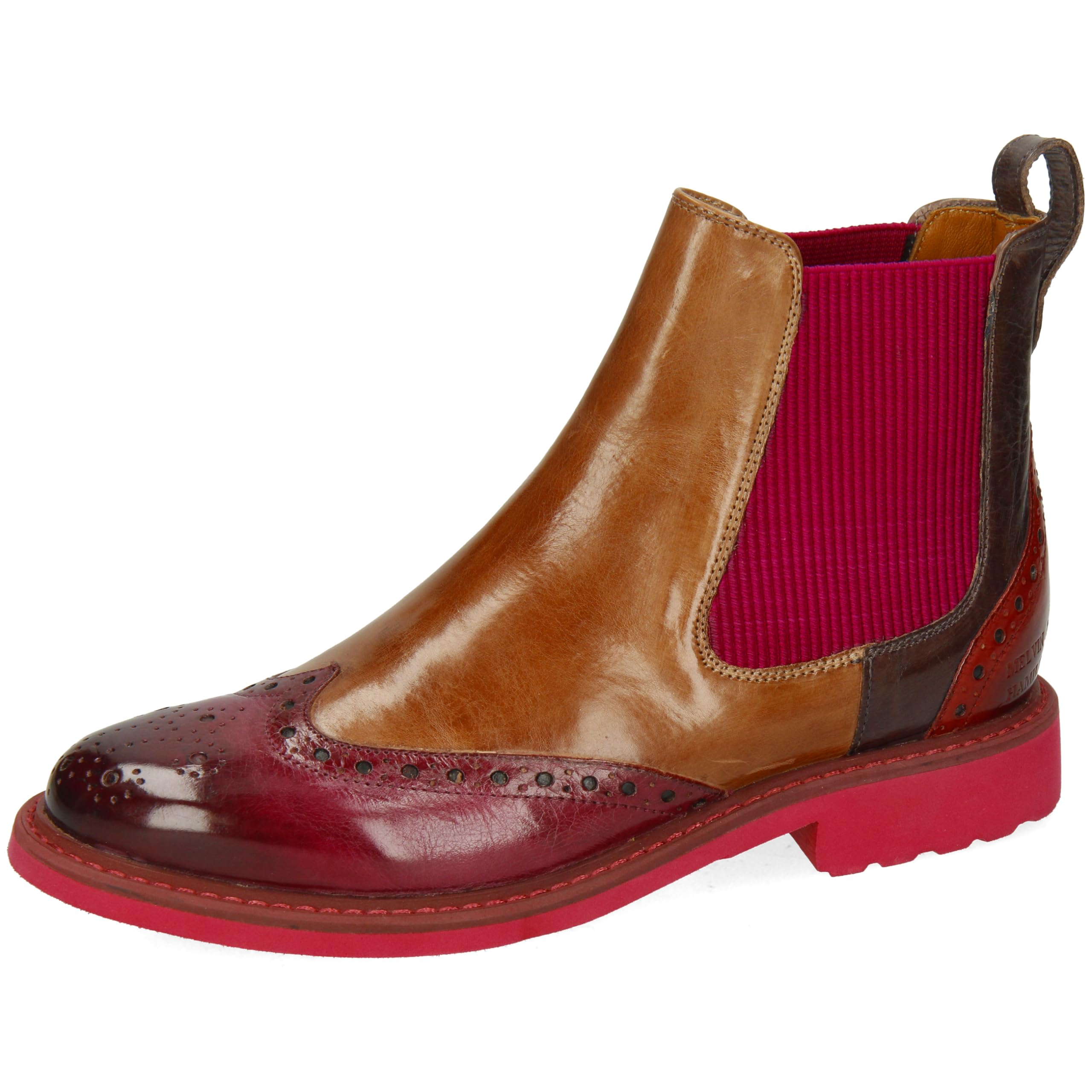 Melvin & Hamilton Women's Selina 29 Chelsea Boot, Multicoloured, 9 UK