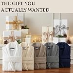 Harbourloom Womens Bathrobe 100% Turkish Cotton Terry Cloth Robe Housecoat Soft Absorbent Spa Hotel Luxury Gift for Her