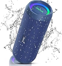 RIENOK Portable Bluetooth Speaker 30W Dual Pairing True Wireless Stereo HD Sound IPX7 Waterproof Outdoor Sport Shower Wireless Speaker Bluetooth 5.3 for Home Party