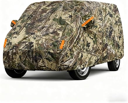 1985-2005 Chevy Astro Van Waterproof Windproof UV Scratch Resistant Frost Proof Freeze Door Zipper Indoor Outdoor Garage Car Cover