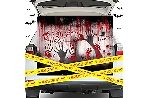 Halloween Trunk or Treat Scary Handprint Decorations Suv & Archway Garage Kit