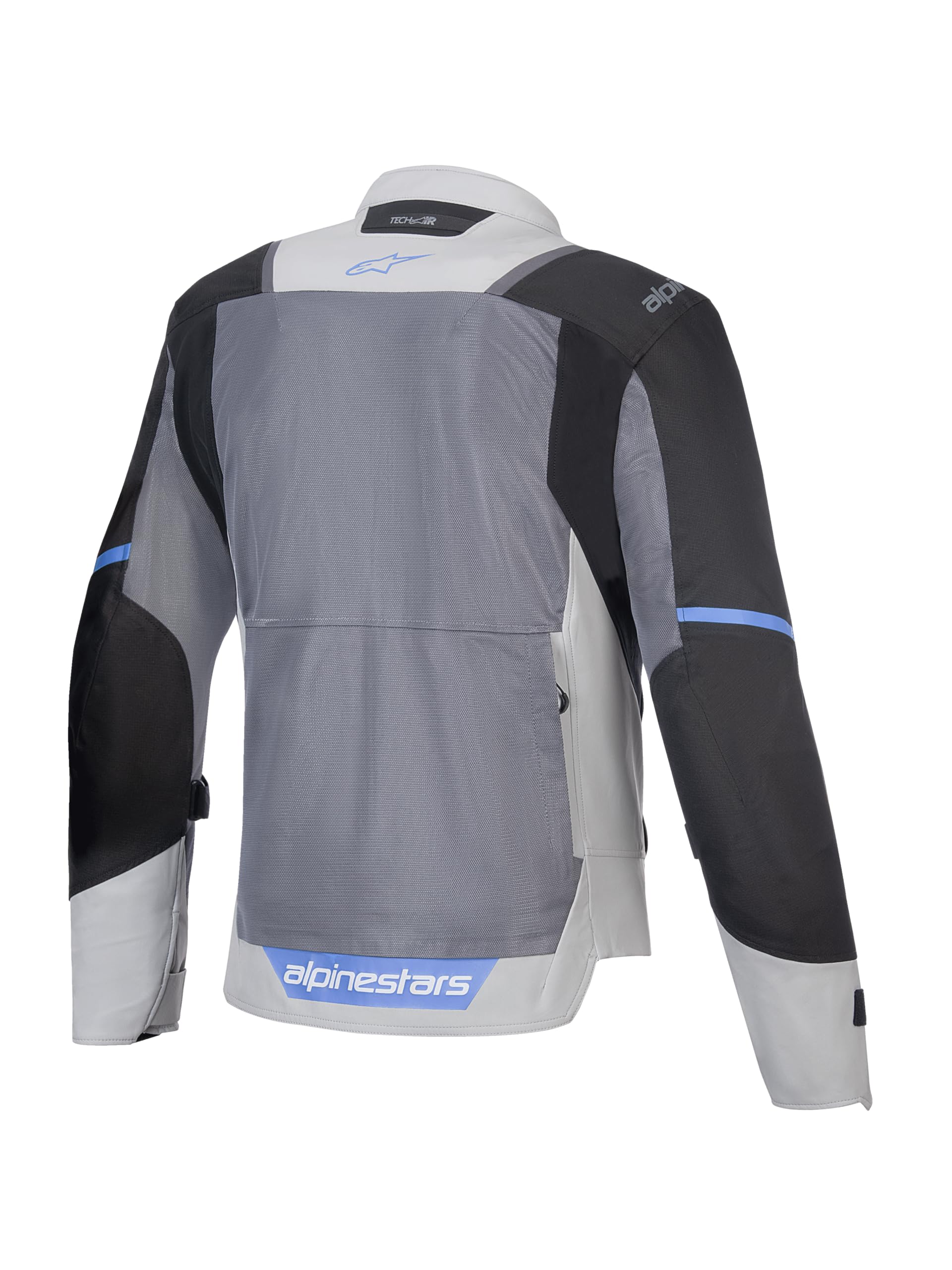Alpinestars ST-2 Air Giacca tessile da moto, grigio scuro/grigio chiaro, M