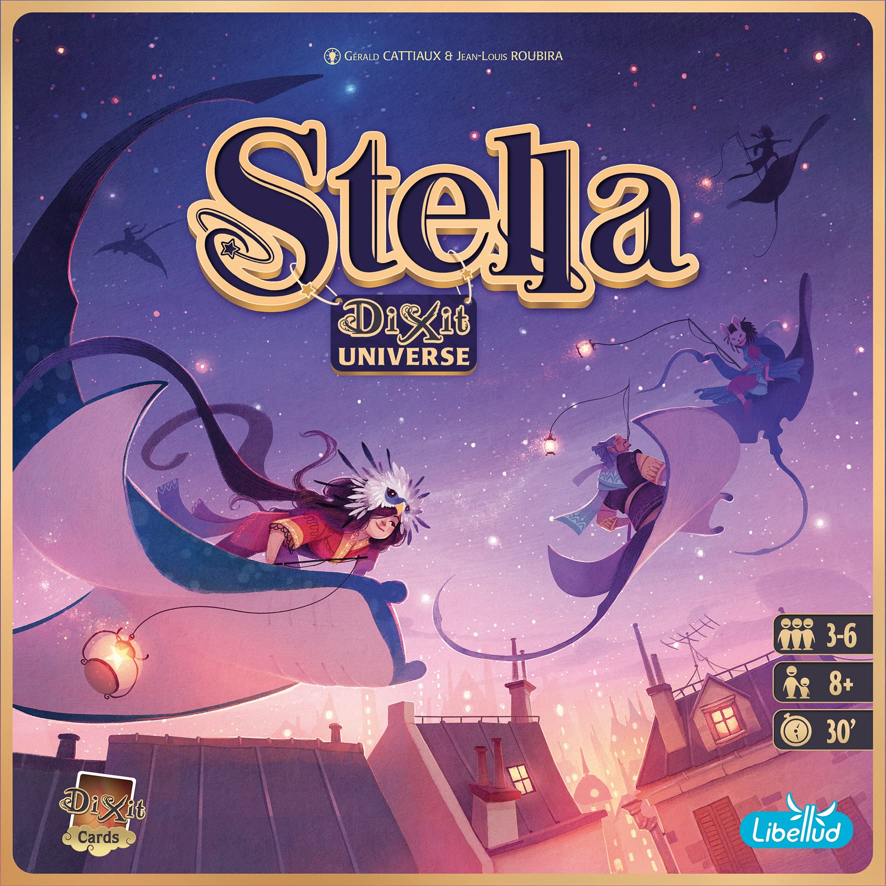 Asmodee Libellud | Stella: Dixit Universe | Gesellschaftsspiel | Ab 8 Jahren | 3-6 Spieler | 30 Minuten
