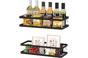 PUSDON Outdoor Hanging Basket with Guardrail