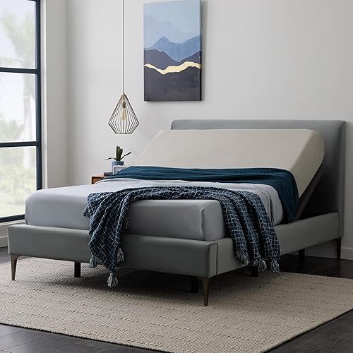 Miniatura 4 de Lucid L600 Marco de base de cama ajustable - Tamaño Queen - Gravedad cero - Bluetooth - Aplicación de acompañamiento - Inclinación de cabeza y pie -