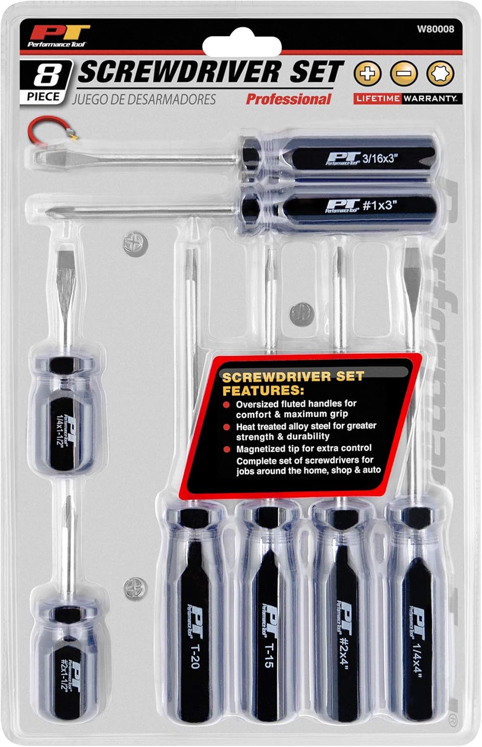 Performance Tool W80022 22-Piece Screwdriver Set : Everything Else