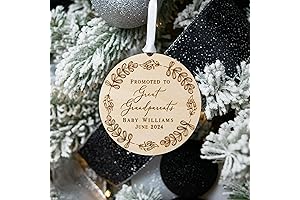 Charming Personalized Ornament for Cherished Great-Grandparents
