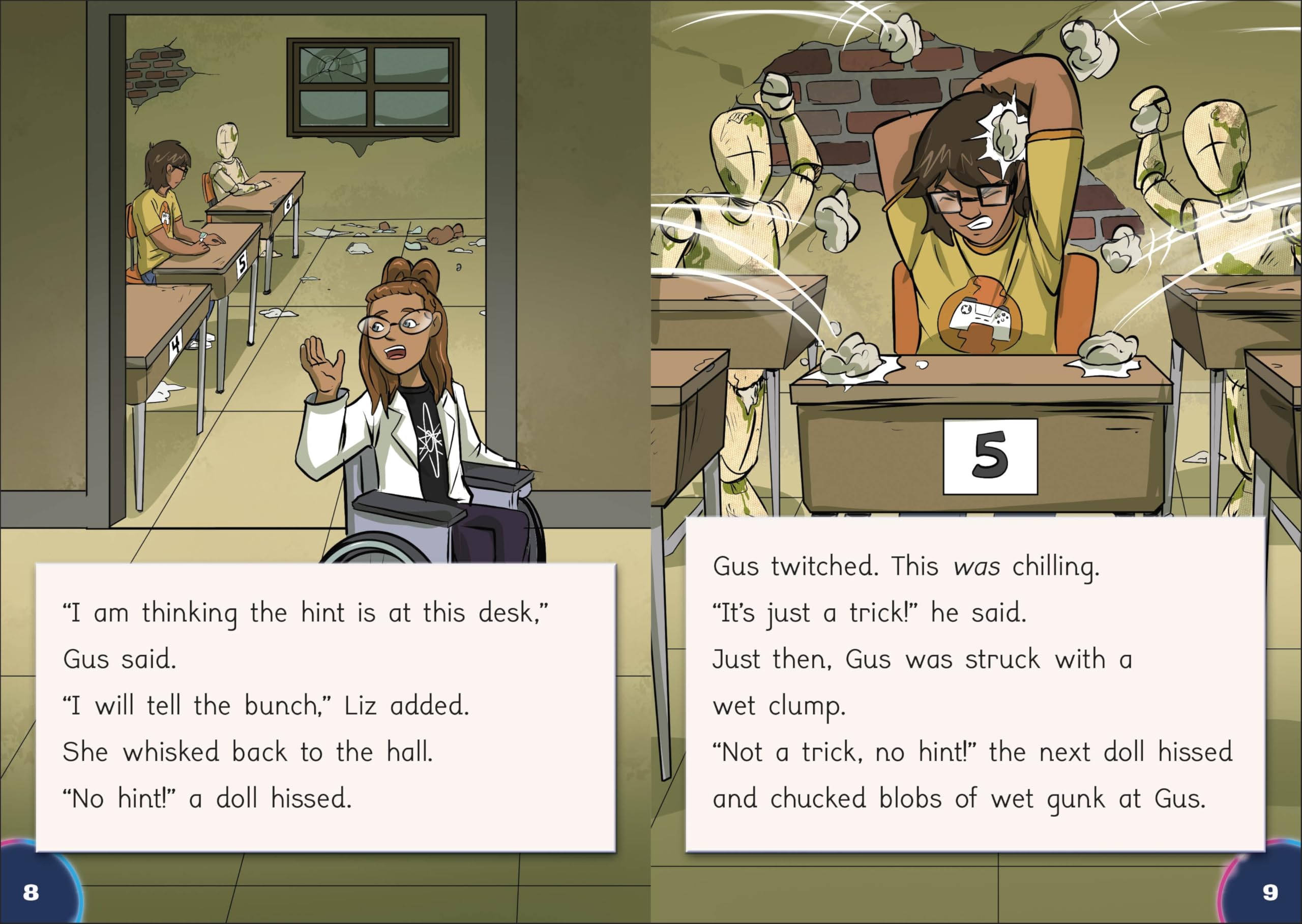 Phonic Books Get Out of the Game: Decodable Books for Older Readers (CVC, Consonant Blends and Consonant Teams) (Phonic Books Catch-Up Decodable Readers) - Image 7