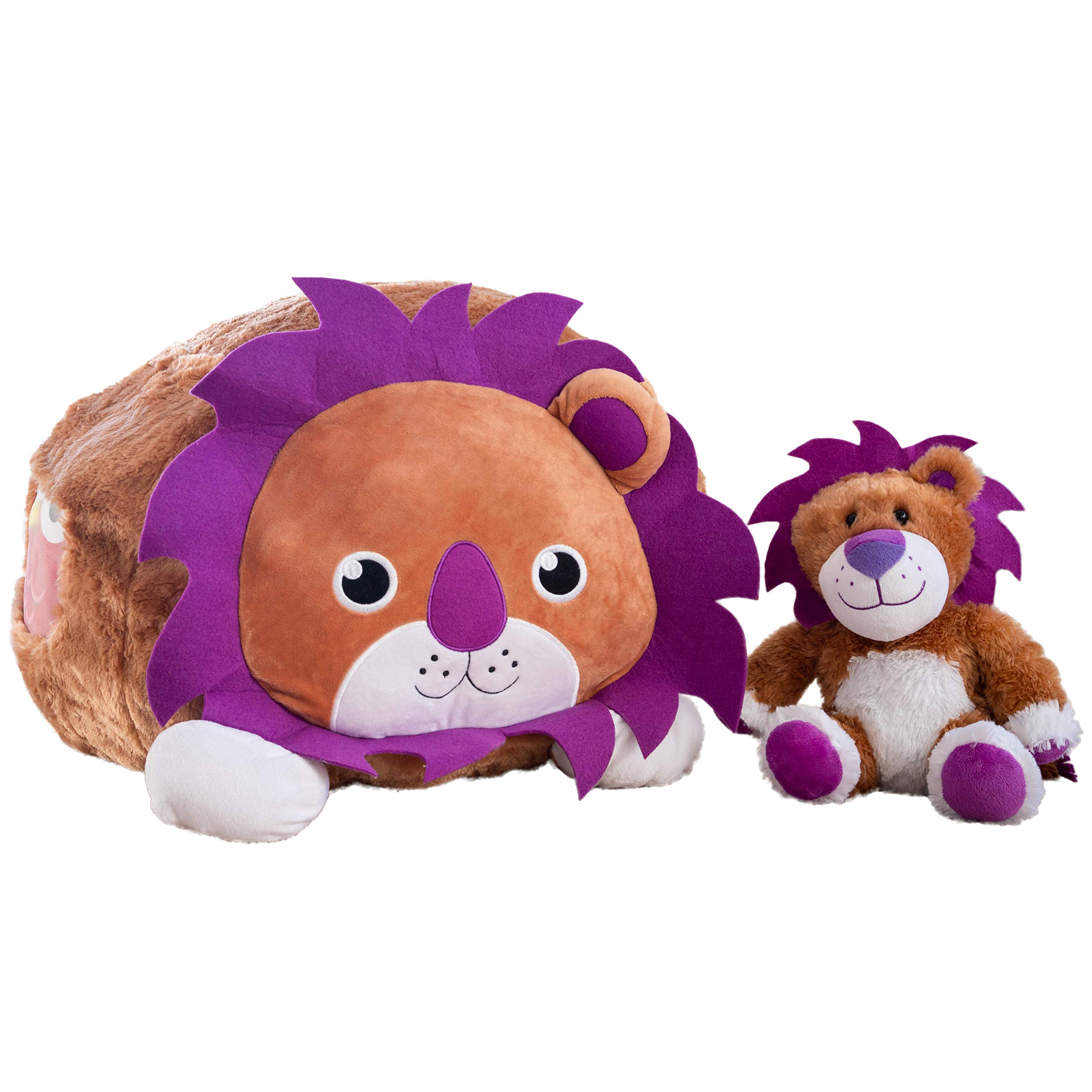 Buy hugable Stuffed Animal Storage Bean Bag Chair Organize a Zoo