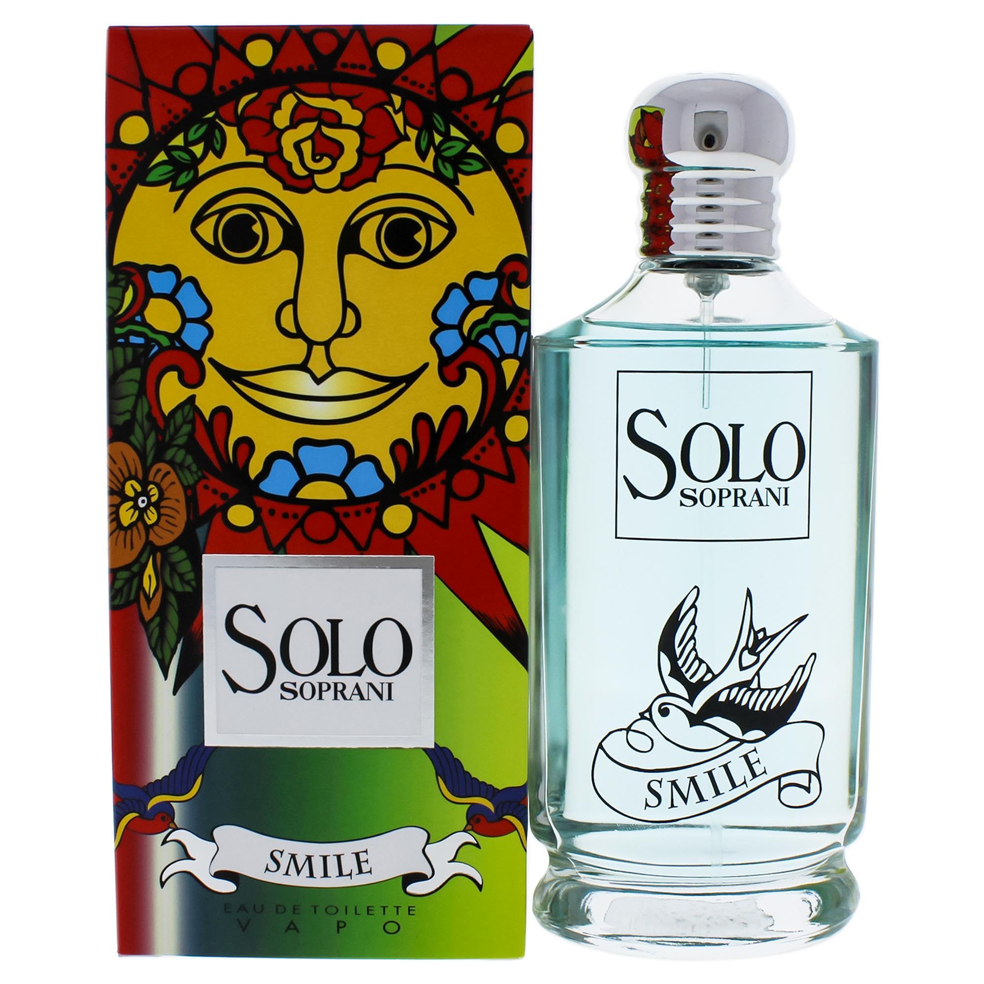 Luciano Soprani Solo Soprani for Women, Smile, 3.3 Oz