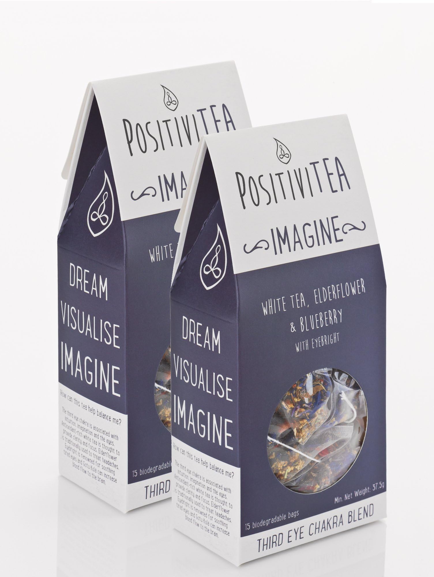 2 x Imagine - White Tea, Blueberry & Elderflower with Eyebright (White Tea)