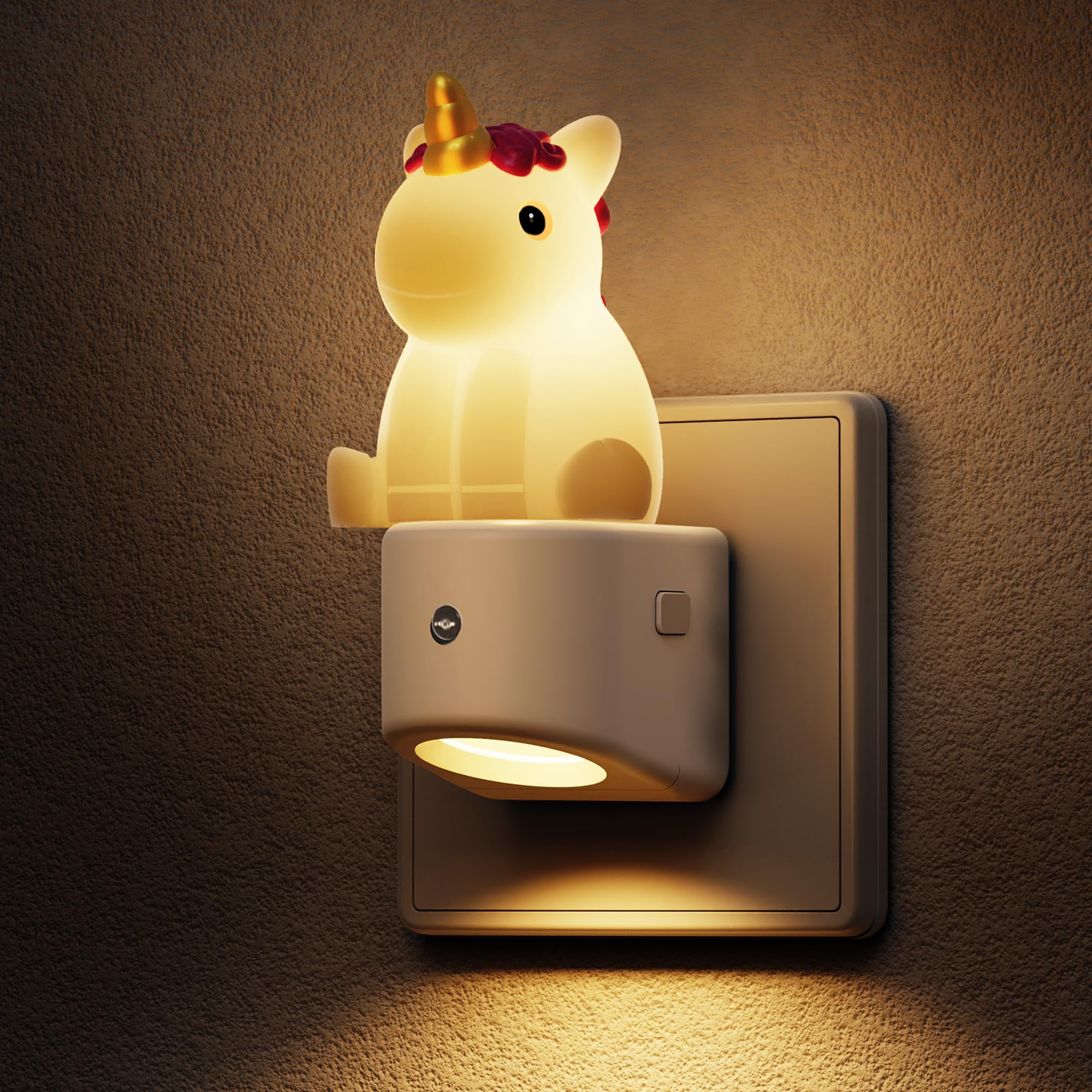 LOHAS-LED Nachtlicht Steckdose, 3D Cute Nachtlicht