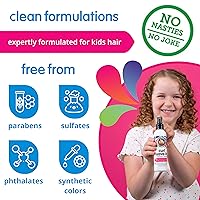 Vista 5 de So Cozy - Espray acondicionador sin enjuague, desenredante de cabello para niños y acondicionador para cabello rizado, sin parabenos, rizos sin