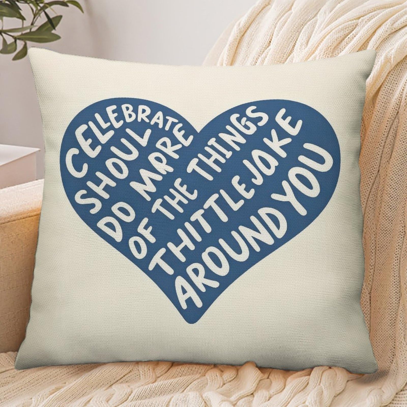 Fekiloot Style Love Heart Pillowcase Pillow Sham Pillow Case