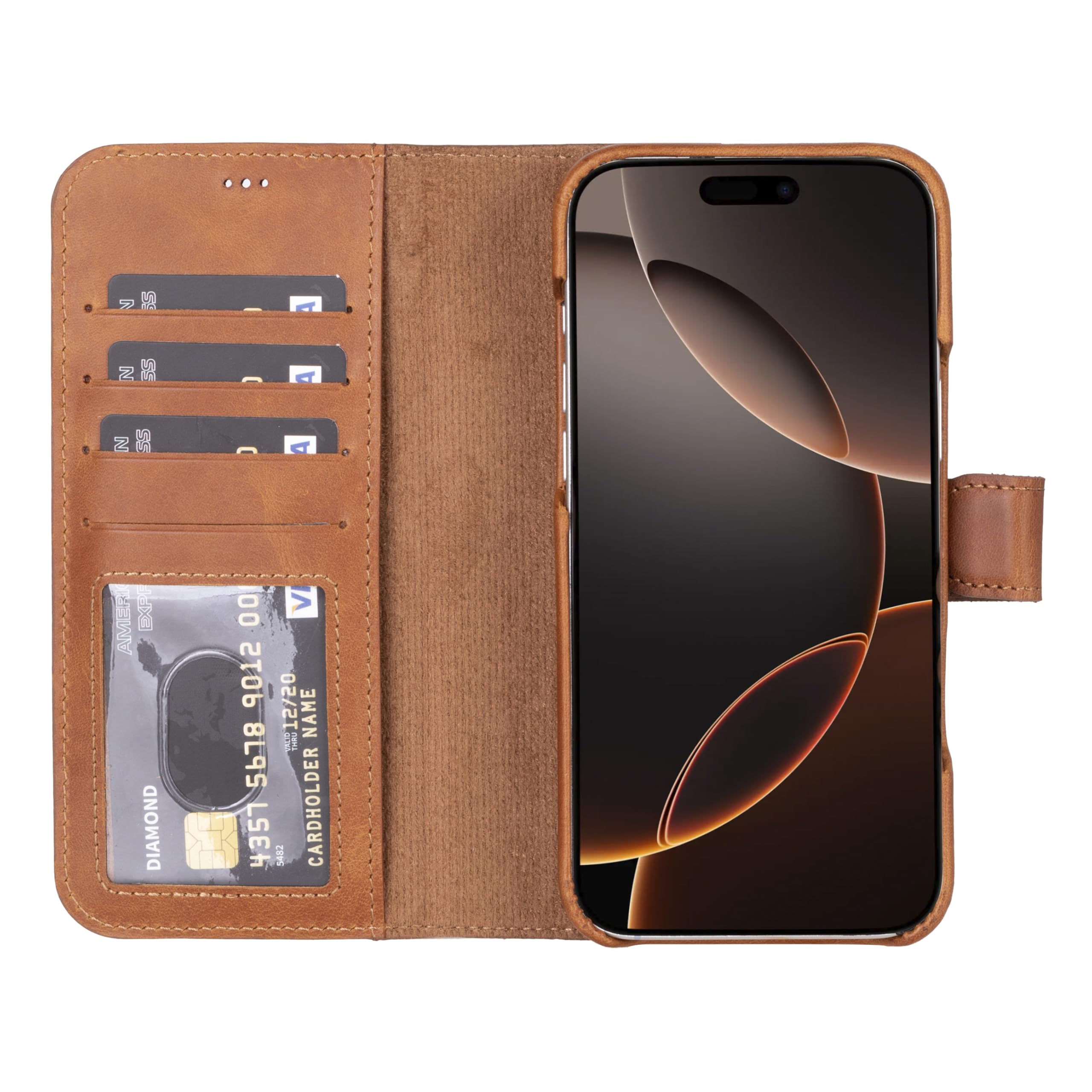 Venito Florence iPhone 16 Pro Max Wallet Case - Dettaglio