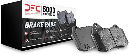 Miniatura 2 de Dynamic Friction Company 5000 Pastillas de Freno Avanzadas - Cerámica 1551-2219-00-Juego Trasero