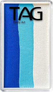 TAG Face and Body Paint - 1 Stroke Split Cake 30g - Bluebird