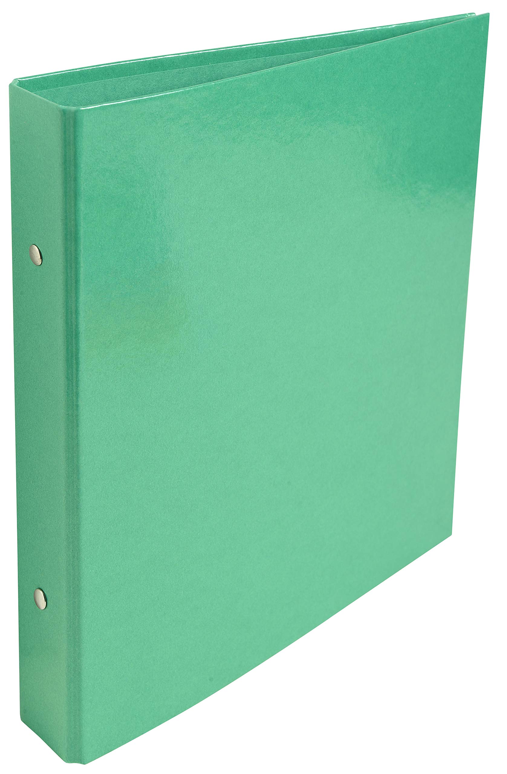 Exacompta - Ref. 523E - Iderama rigid binder - 2 round rings, diameter 25 mm - Spine 34 mm - External dimensions: 23 x 21.5 cm - School file format 22 x 17 cm - Colour: dark green