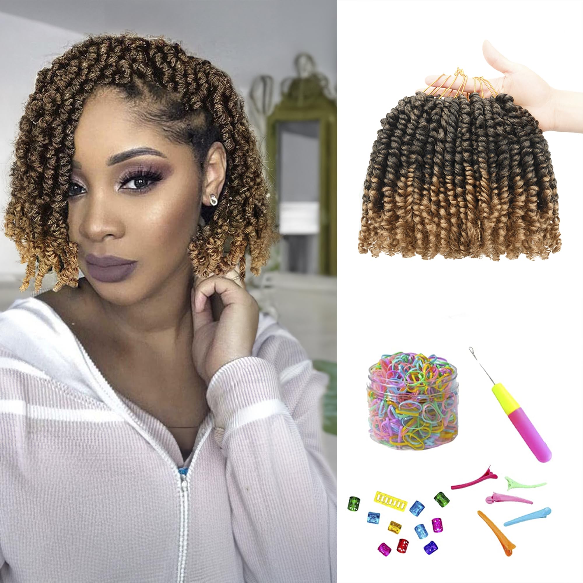 Amazon.com : Miss Sula Passion Twist Hair-Pre-twisted Passion