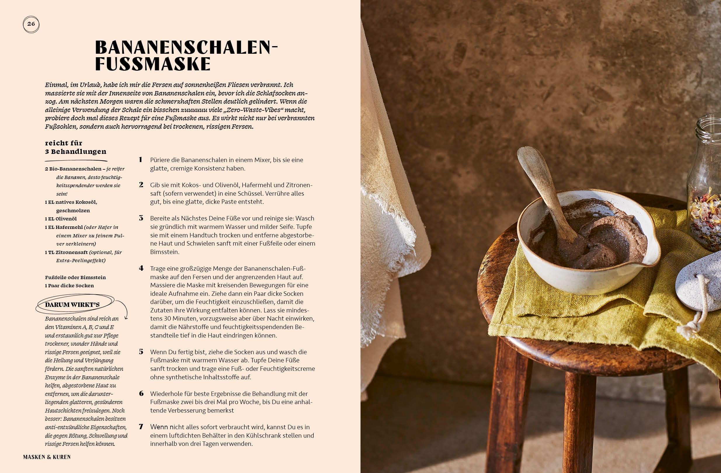 UPCYCLED BEAUTY: Lebensmittel, die nachhaltig schön machen: ­Natürlich vegane No-Waste-Pflege aus der Küche. DIY Naturkosmetik: geniale ... Make-up, Badezusätze, Kuren, Öle und Sprays