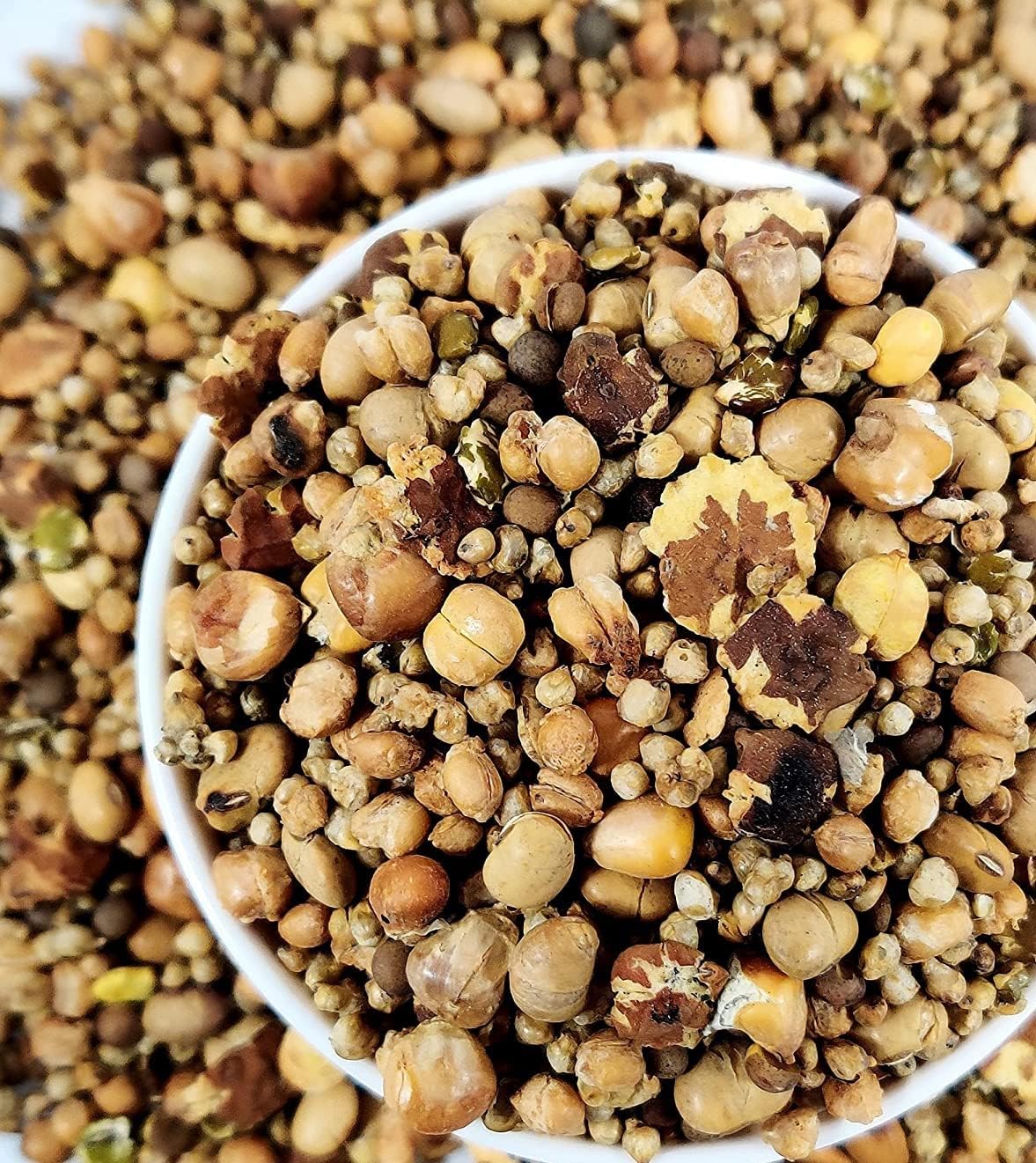 Roasted Crunchy 7 Grain (Multigrain Mix -Namkeen/Roasted Snacks/Healthy Snacks) -200 gm